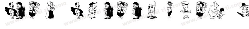 Card Characters Regu字体转换